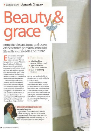 Схемы вышивки на тему «балет, танец» №32827