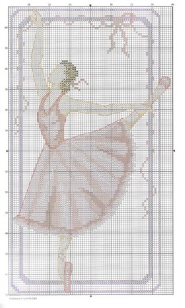 Схемы вышивки на тему «балет, танец» №32830