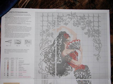 Схемы вышивки на тему «балет, танец» №32847