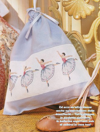 Схемы вышивки на тему «балет, танец» №33691