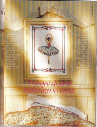 Схемы вышивки на тему «балет, танец» №33727