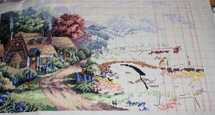 Тихий уголок. Китайская реплика. №34644