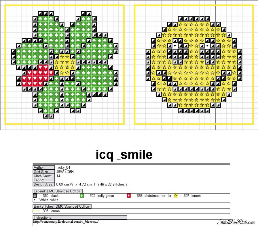 Смайлики из бисера со схемами