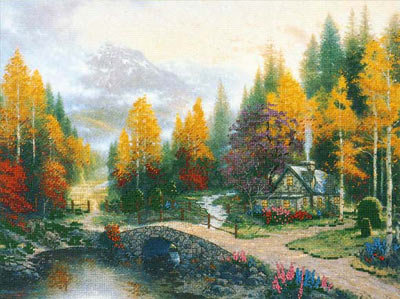 Собираем схемы вышивок фирмы Candamar и других по мотивам картин №37461