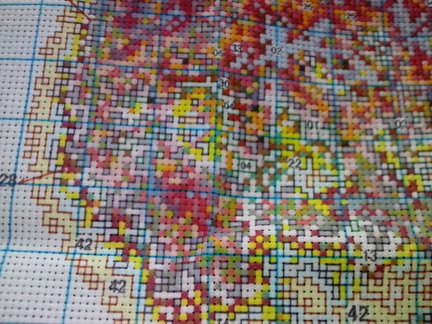 В процессе две вышивки «Букет роз», «Домик в деревне» №39347