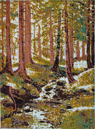 Ручей в лесу №39404