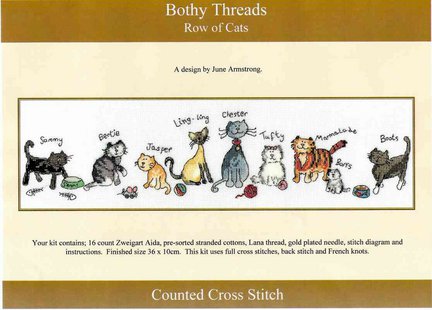 Схема котов на рубашку №39529