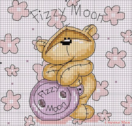 Делюсь схемами мишек №39981