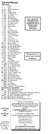 Схема котов на рубашку №40029