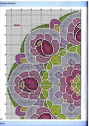 Старинная вышивка №40812