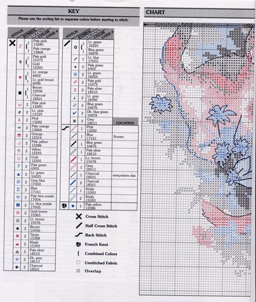 Схема котов на рубашку №42035