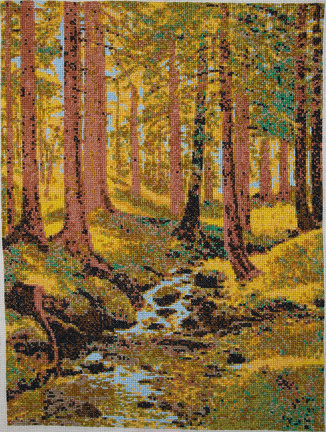 Ручей в лесу №43369