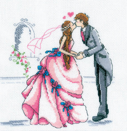 Вышивки «Прогулка», «Свидание» и «Свадьба», молю, помогите №47781