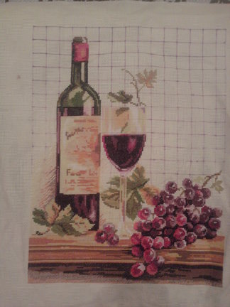 Процесс вышивки «Изабелла» №48245