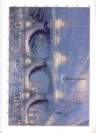 Красивые вышивки с небольшой цветовой гаммой №48445