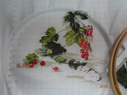 Смородина и бабочка - в процессе №48914