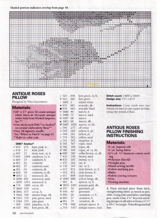 Делюсь схемами: Подушки №49056