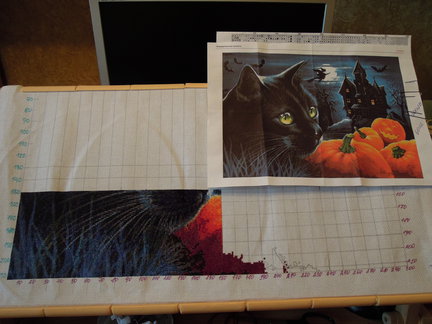 Кошечка И. Гармашовой. Схема с этого сайта. №54708