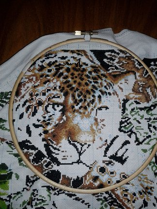 Предлагаю совместный процесс «Leopard in Repose» №57668