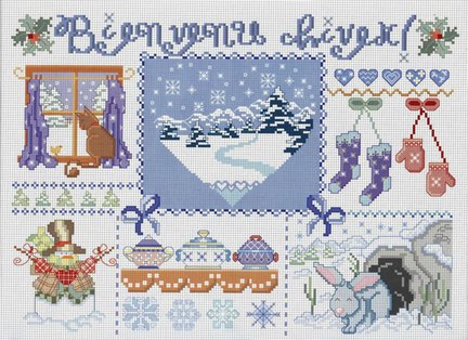 Ищу мини схемки на новогоднюю тематику №58717