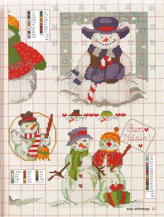 Ищу мини схемки на новогоднюю тематику №58722