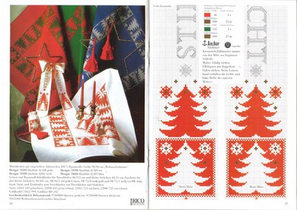 Ищу мини схемки на новогоднюю тематику №59577