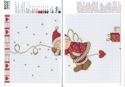 Ищу мини схемки на новогоднюю тематику №59673