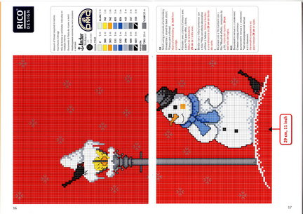 Ищу мини схемки на новогоднюю тематику №59683