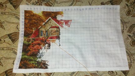 Дом осенью №60440