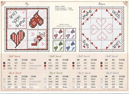 Бискорню с сердечками №62340
