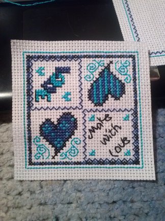 Бискорню с сердечками №62344