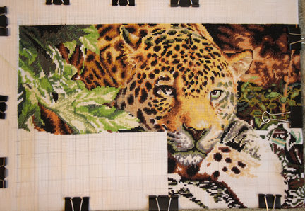 Предлагаю совместный процесс «Leopard in Repose» №62455