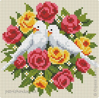 Как сделать подушку из вышивки? №63138