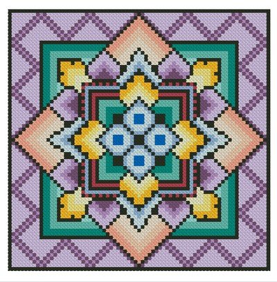 Как сделать подушку из вышивки? №63162