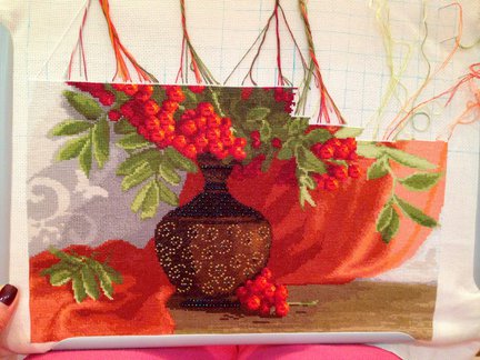 Красный натюрморт №65320