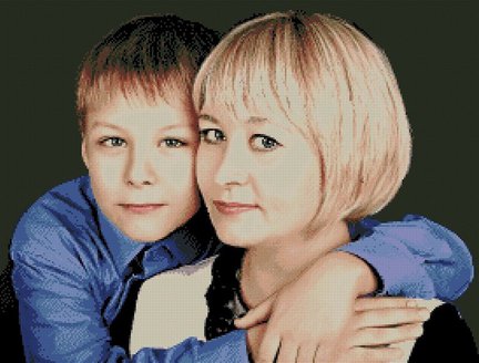 Помогите выбрать какой портрет вышивать №75253