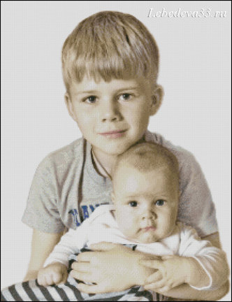 Помогите выбрать какой портрет вышивать №75266