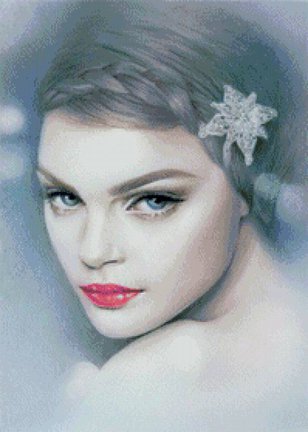 Помогите выбрать какой портрет вышивать №75268