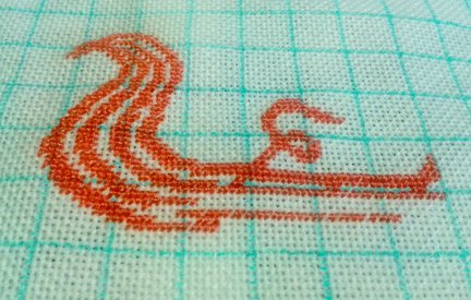 Процессы вышивки шамаилей №75803