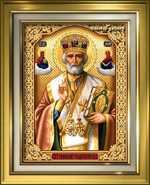 Процесс иконы «Св. Николай чудотворец» от Стоянки Ивановой №76184