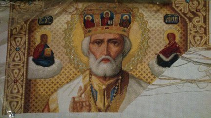 Процесс иконы «Св. Николай чудотворец» от Стоянки Ивановой №76404