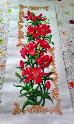 Процессы вышивки бисером №77683