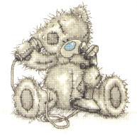 Делюсь схемами «Anchor» (Мишки Teddy, котики) №79001