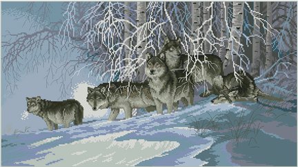 Кладовая схем 2 (животные, пейзажи и цветы) №81602