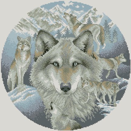 Кладовая схем 2 (животные, пейзажи и цветы) №81605