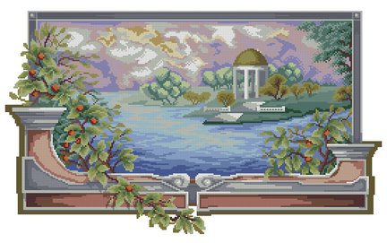 Кладовая схем 2 (животные, пейзажи и цветы) №81727