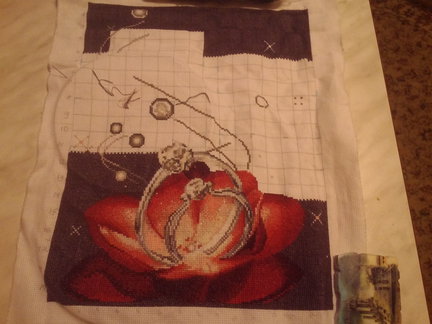 Как убрать стыки на вышивке? №82807