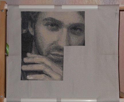 Процесс «Портрет. Дэвид Гарретт» №84524