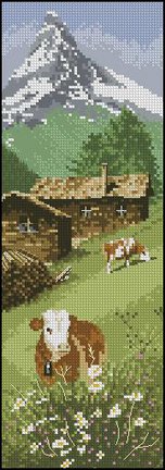 Кладовая схем 2 (животные, пейзажи и цветы) №84676