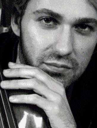 Процесс «Портрет. Дэвид Гарретт» №86904